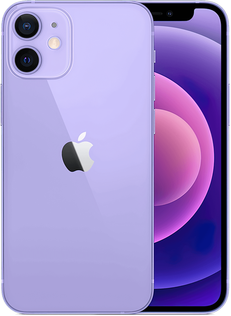 Купить Apple iPhone 12 mini 128GB фиолетовый (purple) MJQG3 в Минске и  Беларуси.